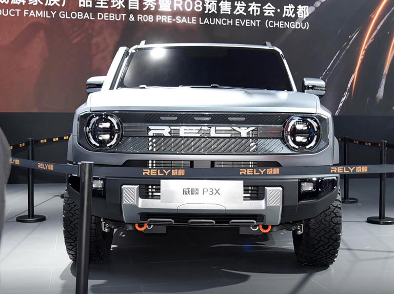 奇瑞威麟P3X成都车展亮相，方正外观搭柴油混动发动机