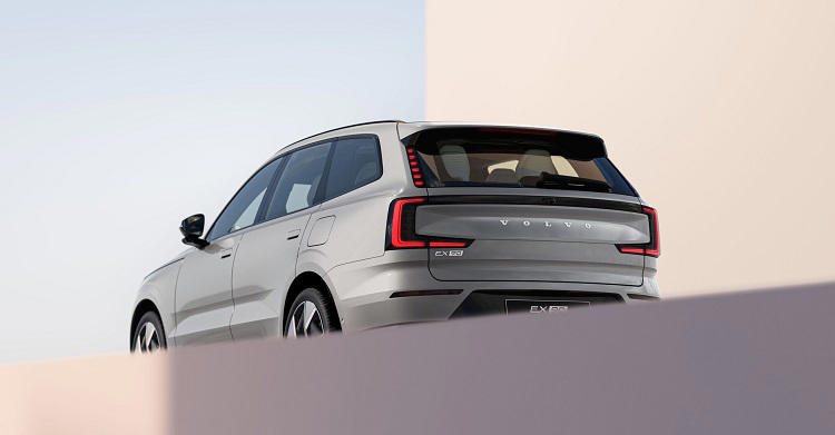 400kW快充+SPA3平台?沃尔沃EX60更多信息曝光