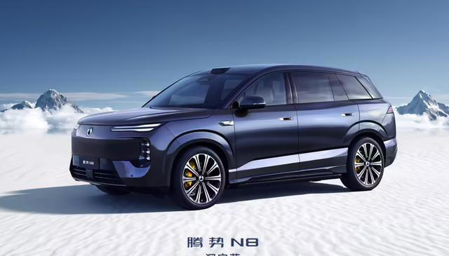 比亚迪突然公布大五座SUV：1003km续航，这次颜色也卷起来了