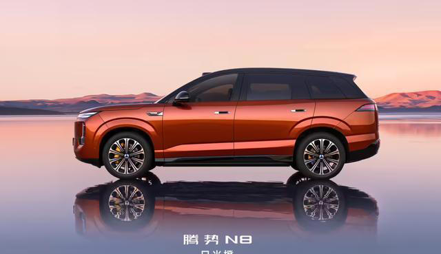 比亚迪突然公布大五座SUV：1003km续航，这次颜色也卷起来了