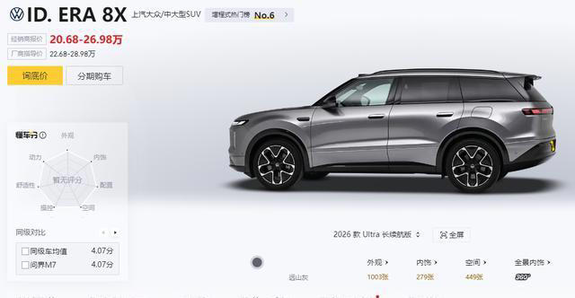 大众掀桌子了！续航1602km，800V快充+德系驾控，ID.ERA8X真香