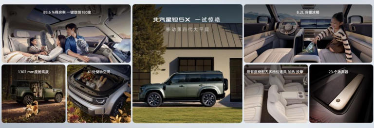 预售价13.99万起 北汽星钽5X把智慧和温柔塞进方盒子 预售价13.99万起北汽星钽5X把智慧和温柔塞进方盒子