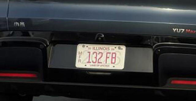 小米YU7Max现身美国：悬挂美国Rivian电动汽车厂商测试牌照？