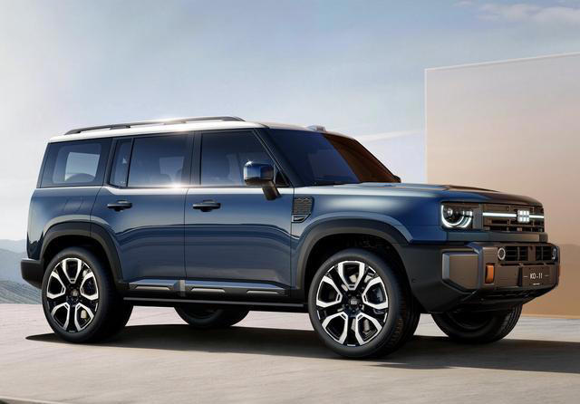 吉利银河战舰700官宣！首款硬派越野SUV，造型精致，北京车展亮相