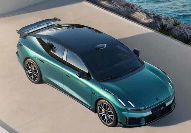 电动车也有大尾翼,领克10+官图发布 电动车也有大尾翼,领克10+官图发布