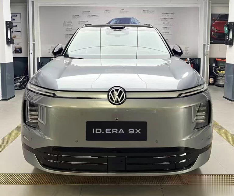 大众全新9系SUV到店，车长超5米2还配增程动力