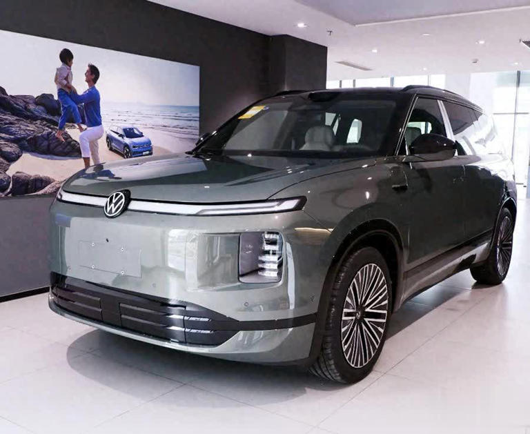 大众全新9系SUV到店，车长超5米2还配增程动力