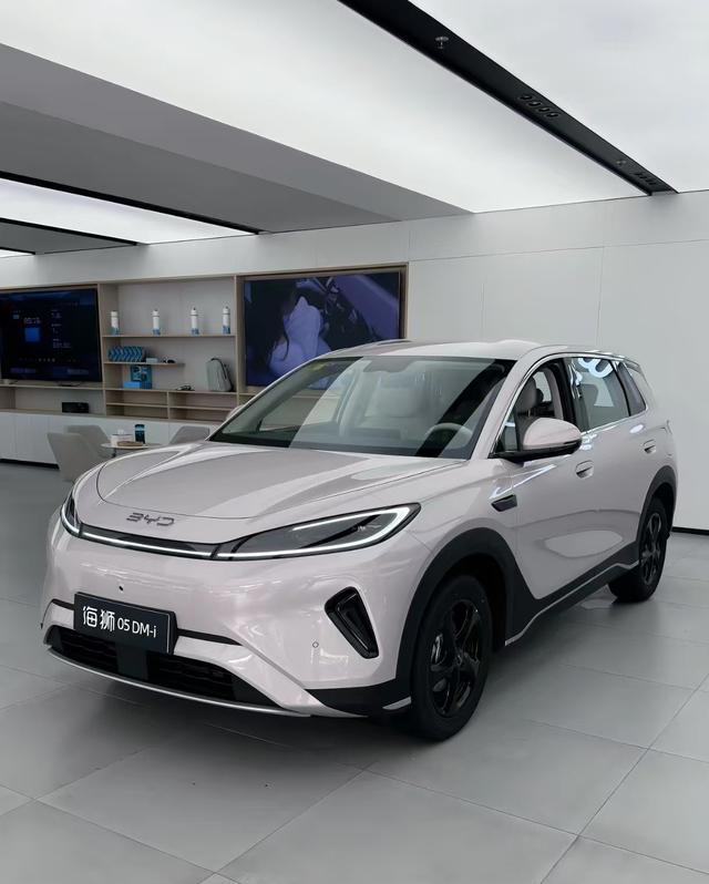 2026款海狮05DM-i，外观很漂亮，综合续航2105公里，售9.79万元起