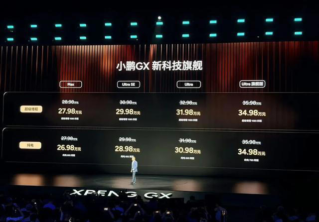 价格炸裂！小鹏GX上市12小时大定破20000台！