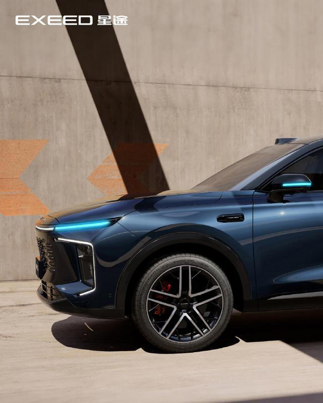 全新星途EX6亮相！流线型家用SUV，灯光与车身设计中立盘点