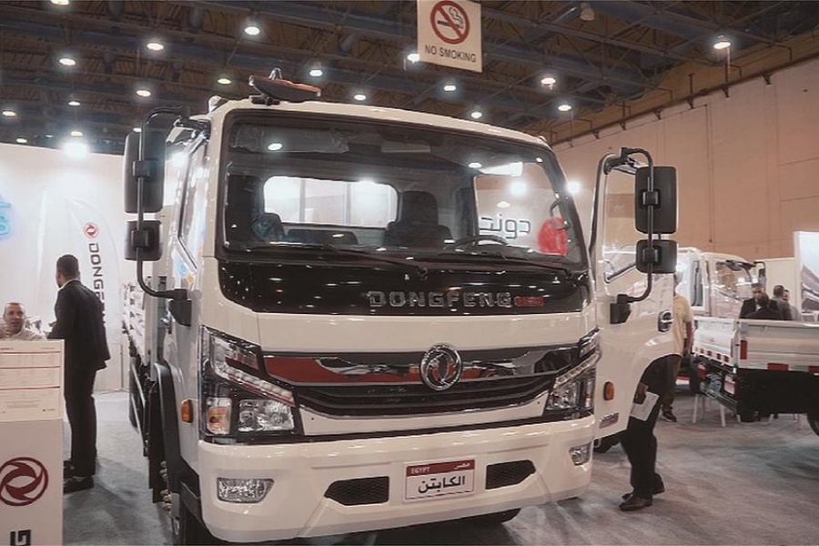 东风轻型商用车产品在埃及车展受欢迎